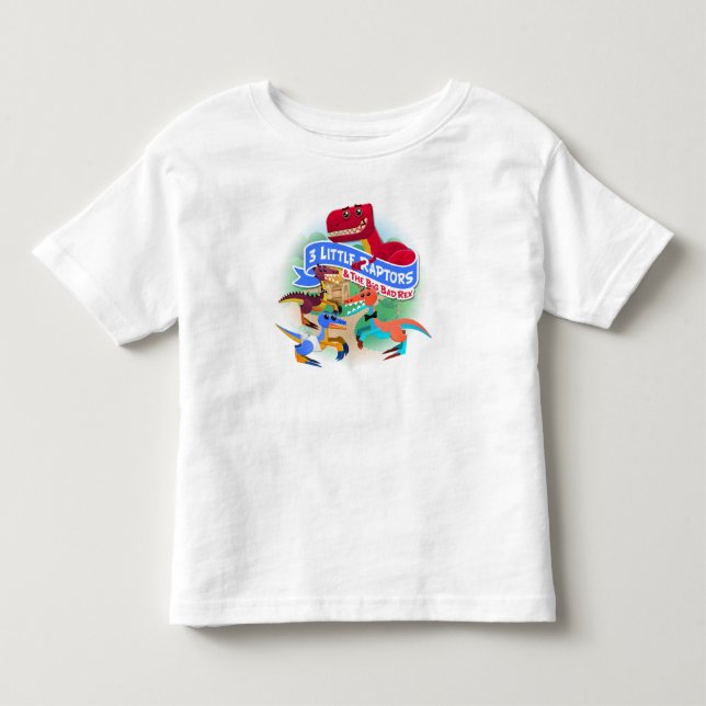 Tres pequeños rapaces y camisetas del niño de (Anverso)