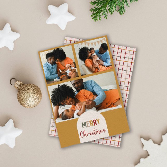 Tres Personalizados fotográficos de la Navidad col (Subido por el creador)