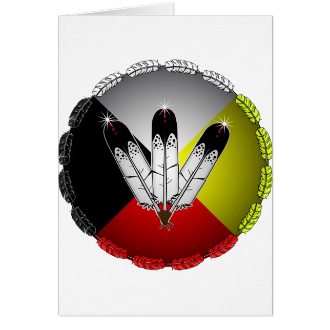 Tres plumas (Frente)