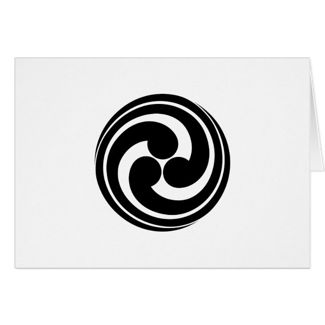 Tres remolinos de cola larga (Anverso (Horizontal))