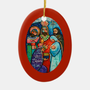 Tres Reyes, Adorémosle el adorno navideño