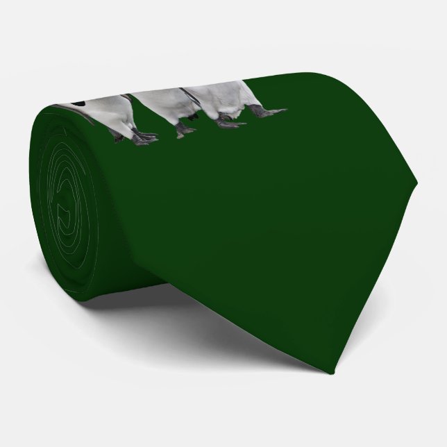 Tres Reyes Corbata (Verde Oscuro) (Enrollado)