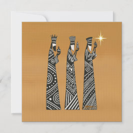 Tres Reyes Magos Navidad en Blanco y Negro Nativid