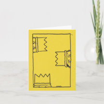 Tres Reyes Quirky Navidad Tarjeta