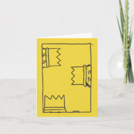 Tres Reyes Quirky Navidad Tarjeta