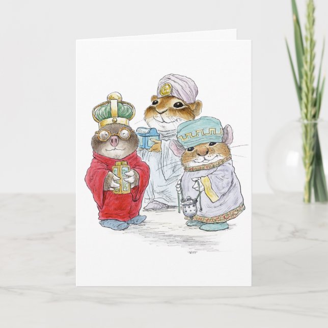 Tres Reyes vienen con tarjeta de regalo (Anverso)