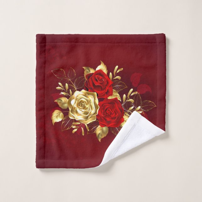 Tres Rosas Joyas (Toallita)