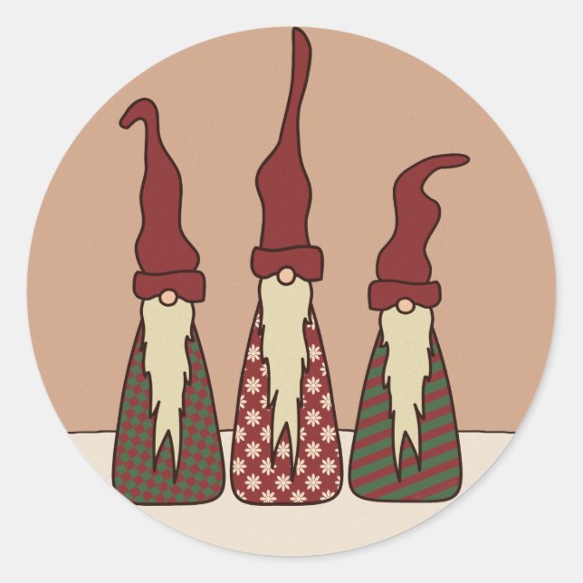 Tres sabios elfos, pegatinas (Anverso)