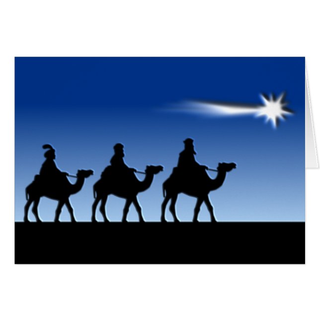 Tres sabios - regalo de los magos (Anverso (Horizontal))