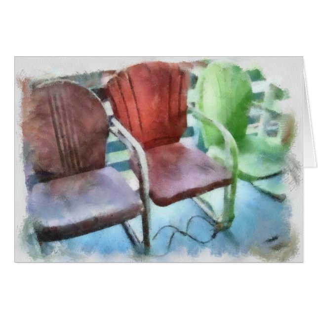 Tres sillas (Anverso (Horizontal))