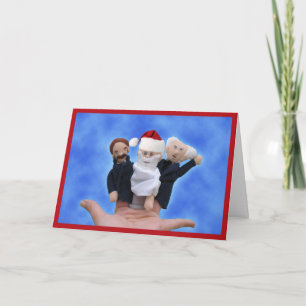 Tres tarjetas de Navidad de los filósofos