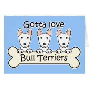 Tres terrieres de Bull