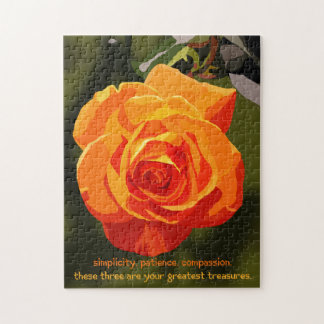 Tres tesoros de rompecabezas de la flor del Taoism