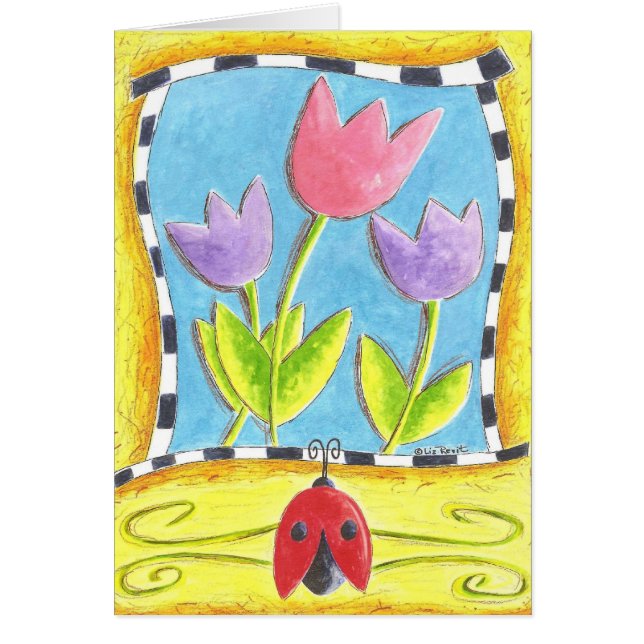 Tres tulipanes (Frente)