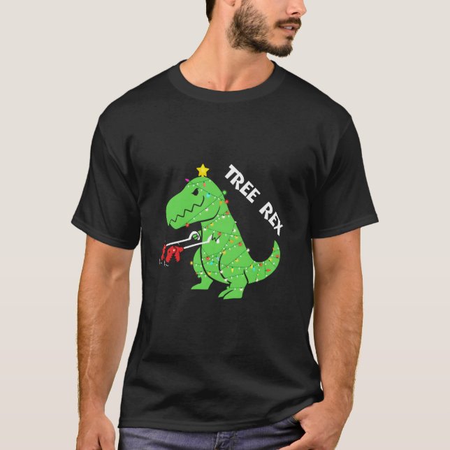 Trex De Rex Sweater Gracioso Dinosaurio Trex Regal (Anverso)