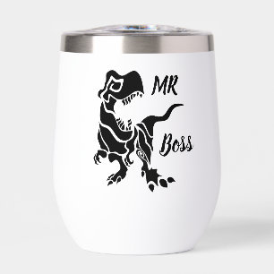 Trex negro el jefe Dino