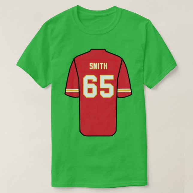 Trey Smith Jersey (Diseño del anverso)