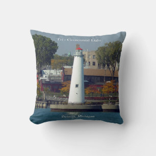 Tri Centennial almohada cuadrada ligera