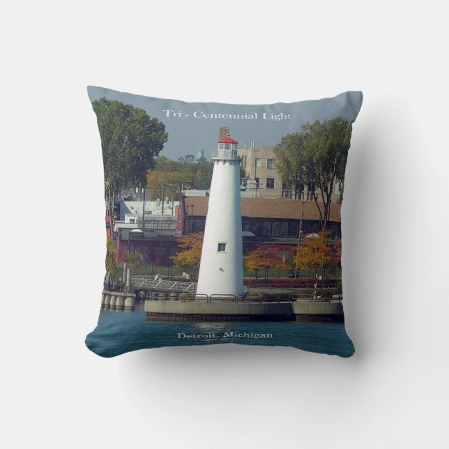 Tri Centennial almohada cuadrada ligera (Anverso)