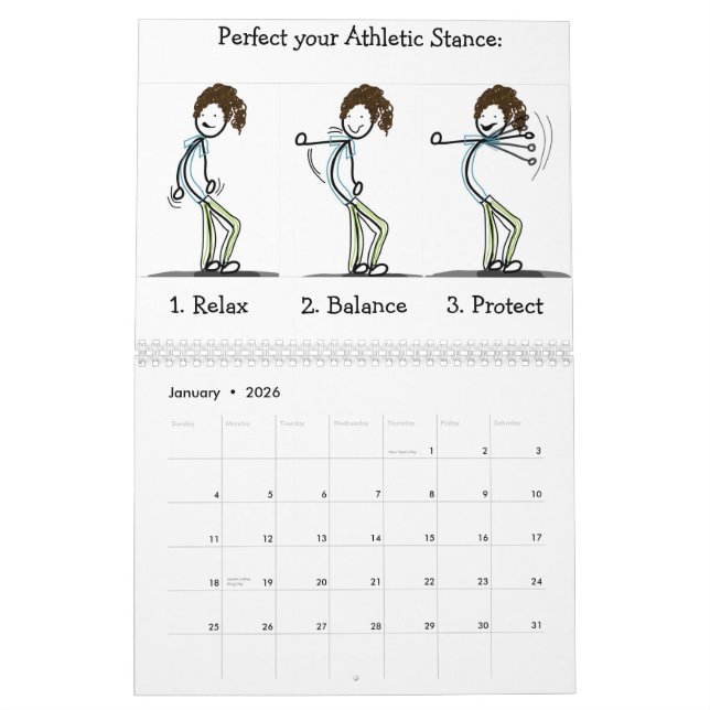 Tri-ing para ser calendario atlético (Jan 2026)