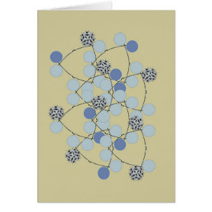 Tri tarjeta azul de las chucherías