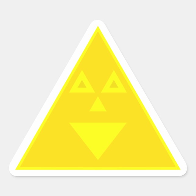 Trianglely Pegatina (Anverso)