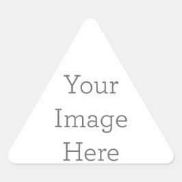 Triangular Crear su propio Pegatina de triángulo