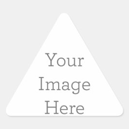 Triangular Crear su propio Pegatina de triángulo