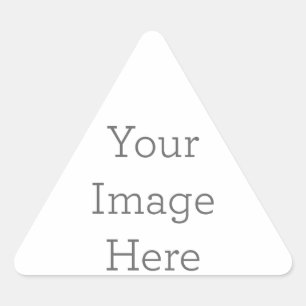 Triangular Crear su propio Pegatina de triángulo
