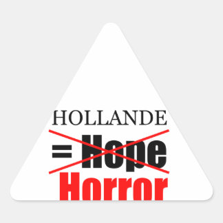 Triangular Hollande No Esperanza = Horror - Pegatina de T