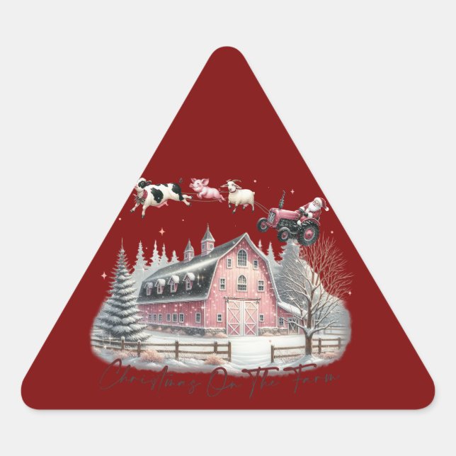 Triangular Pegatina (Anverso)