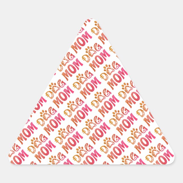 Triangular Pegatina (Anverso)