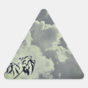 Triangular Pegatina