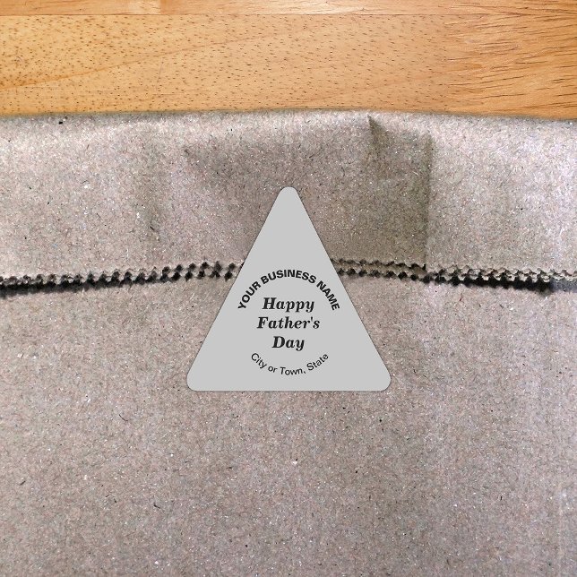 Triangular Pegatina de la forma del triángulo empresarial del (Subido por el creador)