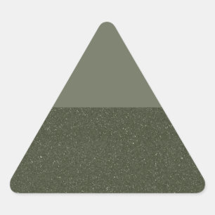 Triangular Pegatina del triángulo personalizado - División ve