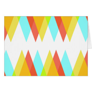 Triángulos amarillos, rojos y azules cadetes