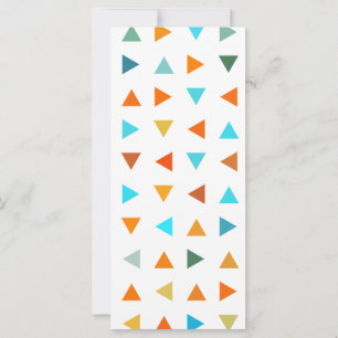 Triángulos coloridos