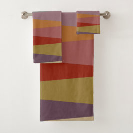 Triángulos coloridos modernos de mediados del sigl