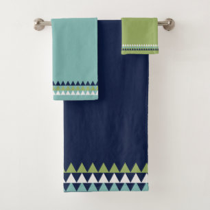 Triángulos de Neptune, Seashell, Green y Navy