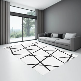 Triángulos geométricos del resumen negro blanco