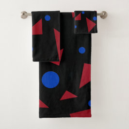 Triángulos rojos, círculos azules