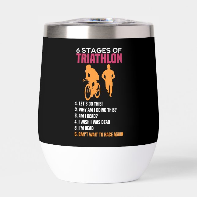 Triatlón - 6 Etapas De Triatlón (Frente)