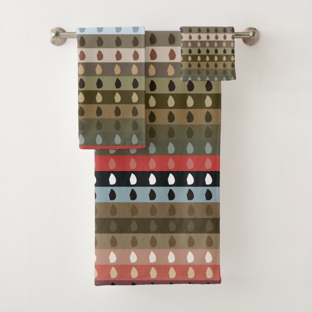 Tribal de franja colorida (In situ)