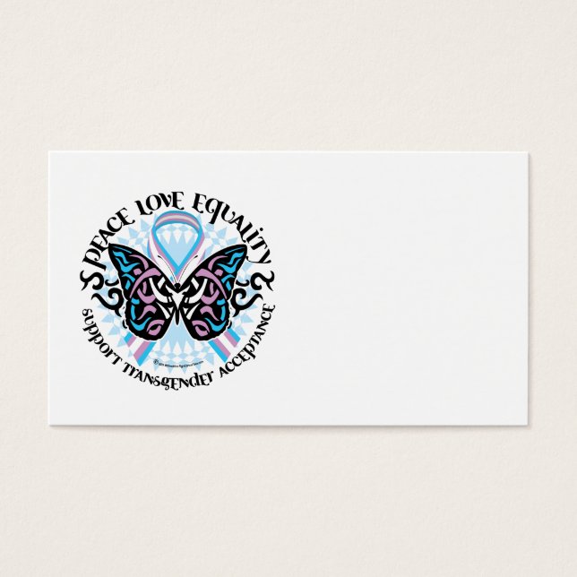 Tribal de mariposas transgénero (Frente)