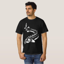 TRIBAL DE PESCADO DE LA CAMISETA DE LA CAMISETA DE