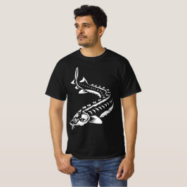TRIBAL DE PESCADO DE LA CAMISETA DE LA CAMISETA DE