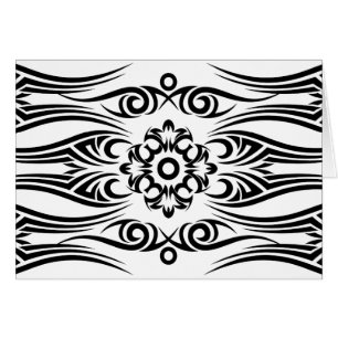 Tribal del tatuaje negro 1