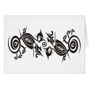 Tribal del tatuaje negro 2