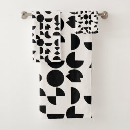 Tribal geométrica elegante y blanco moderno