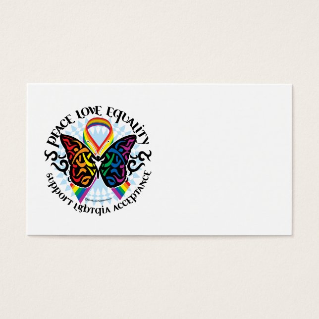 Tribal mariposa LGBTQIA (Frente)